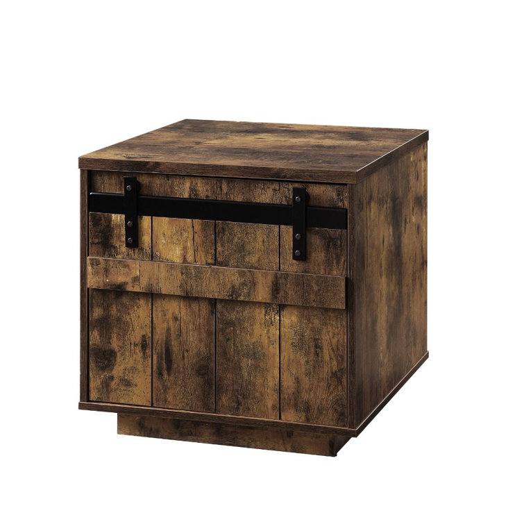 Gracie Oaks Ausonio Block End Table Wayfair.ca
